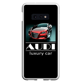 Чехол для Samsung S10E с принтом AUDI luxury car , Силикон | Область печати: задняя сторона чехла, без боковых панелей | Тематика изображения на принте: ауди | машина