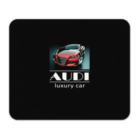 Коврик прямоугольный с принтом AUDI luxury car , натуральный каучук | размер 230 х 185 мм; запечатка лицевой стороны | ауди | машина
