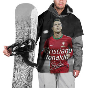 Накидка на куртку 3D с принтом Криштиану Роналду , 100% полиэстер |  | cristiano ronaldo | fifa | madrid | portugal | real | respect | uefa | автограф | игрок | криштиану | лучший | мадрид | мира | португалия | реал | роналду | сборная | футбол