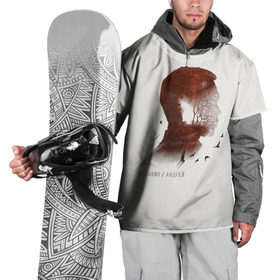 Накидка на куртку 3D с принтом Дельфин/Андрей , 100% полиэстер |  | дельфин