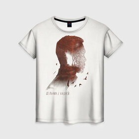 Женская футболка 3D с принтом Дельфин/Андрей , 100% полиэфир ( синтетическое хлопкоподобное полотно) | прямой крой, круглый вырез горловины, длина до линии бедер | Тематика изображения на принте: дельфин