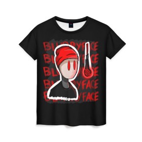 Женская футболка 3D с принтом Blurryface , 100% полиэфир ( синтетическое хлопкоподобное полотно) | прямой крой, круглый вырез горловины, длина до линии бедер | rock | t.o.p. | top | twenty one pilots | рок