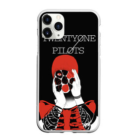 Чехол для iPhone 11 Pro матовый с принтом Twenty one pilots , Силикон |  | rock | t.o.p. | top | twenty one pilots | рок