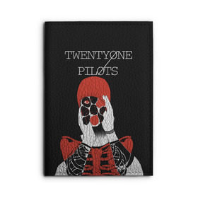 Обложка для автодокументов с принтом Twenty one pilots , натуральная кожа |  размер 19,9*13 см; внутри 4 больших “конверта” для документов и один маленький отдел — туда идеально встанут права | Тематика изображения на принте: rock | t.o.p. | top | twenty one pilots | рок