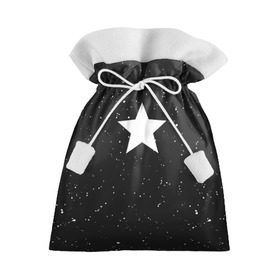 Подарочный 3D мешок с принтом Super Star , 100% полиэстер | Размер: 29*39 см | black | milk | блэк | брызги | звезда | милк | текстура | узор