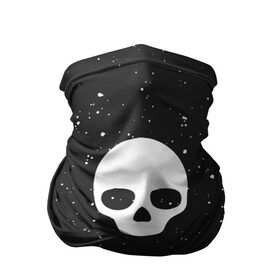Бандана-труба 3D с принтом Black Milk Skull Classic , 100% полиэстер, ткань с особыми свойствами — Activecool | плотность 150‒180 г/м2; хорошо тянется, но сохраняет форму | 