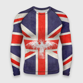 Мужской рашгард 3D с принтом Флаг Англии с белым орлом ,  |  | Тематика изображения на принте: london | англия | белый | брызги | великобритания | империя | клякса | крылья | лондон | необычный | объеденное королевство | орел | птица | символ | сокол | туманный альбион | флаг