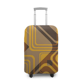 Чехол для чемодана 3D с принтом Кубизм , 86% полиэфир, 14% спандекс | двустороннее нанесение принта, прорези для ручек и колес |  краска | арт | цветные