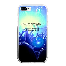 Чехол для iPhone 7Plus/8 Plus матовый с принтом Twenty one pilots , Силикон | Область печати: задняя сторона чехла, без боковых панелей | rock | t.o.p. | top | twenty one pilots | рок