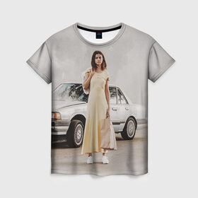 Женская футболка 3D с принтом Selena Gomez , 100% полиэфир ( синтетическое хлопкоподобное полотно) | прямой крой, круглый вырез горловины, длина до линии бедер | selena gomez
