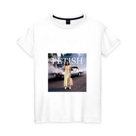 Женская футболка хлопок с принтом Selena Gomez , 100% хлопок | прямой крой, круглый вырез горловины, длина до линии бедер, слегка спущенное плечо | поп | поп рок | попса | селена гомес | селена гомис