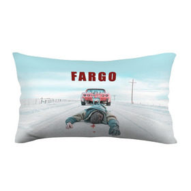 Подушка 3D антистресс с принтом Fargo , наволочка — 100% полиэстер, наполнитель — вспененный полистирол | состоит из подушки и наволочки на молнии | фарго