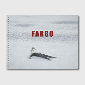 Альбом для рисования с принтом Fargo , 100% бумага
 | матовая бумага, плотность 200 мг. | Тематика изображения на принте: фарго