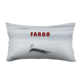 Подушка 3D антистресс с принтом Fargo , наволочка — 100% полиэстер, наполнитель — вспененный полистирол | состоит из подушки и наволочки на молнии | фарго
