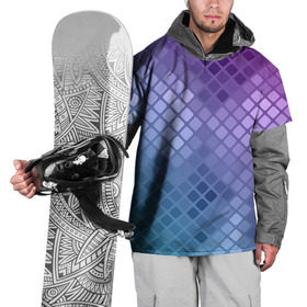 Накидка на куртку 3D с принтом Snake , 100% полиэстер |  | blue | disco | geometry | skin | snake | square | violet | абстракция | блеск | геометрия | диско | змея | кожа | орнамент | паттерн