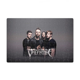 Пазл магнитный 126 элементов с принтом Bullet For My Valentine , полимерный материал с магнитным слоем | 126 деталей, размер изделия —  180*270 мм | jamie mathias | jason james | matthew tuck | michael moose thomas | michael padget | nick crandle | джейми матиас | джейсон джеймс | майкл паджет | майкл томас | мэттью так | ник крэндл | пуля для моей возлюбленной