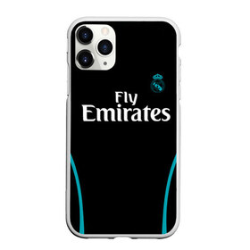 Чехол для iPhone 11 Pro матовый с принтом Real Madrid , Силикон |  | real madrid | королевский клуб | реал мадрид | форма