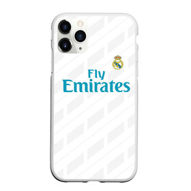 Чехол для iPhone 11 Pro матовый с принтом Real Madrid , Силикон |  | real madrid | королевский клуб | реал мадрид | форма