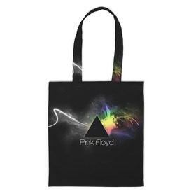 Сумка 3D повседневная с принтом Pink Floyd Logo , 100% полиэстер | Плотность: 200 г/м2; Размер: 34×35 см; Высота лямок: 30 см | англия | басы | британия | гитара | группа | дым | космос | логотип | музыка | песни | пинк флойд | призма | радуга | рок | свет