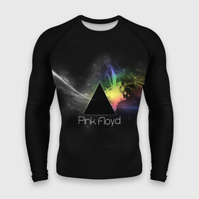 Мужской рашгард 3D с принтом Pink Floyd Logo ,  |  | англия | басы | британия | гитара | группа | дым | космос | логотип | музыка | песни | пинк флойд | призма | радуга | рок | свет