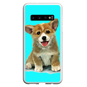 Чехол для Samsung Galaxy S10 с принтом Корги , Силикон | Область печати: задняя сторона чехла, без боковых панелей | corgy | dog | korgi | puppy | вельш корги | кардиган | коржик | пемброк | собака | щенок