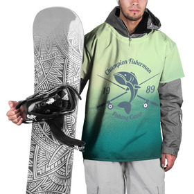 Накидка на куртку 3D с принтом Champion Fisherman , 100% полиэстер |  | baitbest | bottom | driftwood | fisherman | fishing | fishwaterhook | pike | river | вода | дно | коряга | крючок | лучший рыбак | наживка | река | рыба | рыбалка | щука