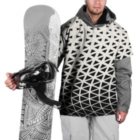 Накидка на куртку 3D с принтом Необычный узор , 100% полиэстер |  | Тематика изображения на принте: pattern | сетка | узоры