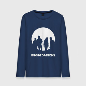 Мужской лонгслив хлопок с принтом Imagine Dragons , 100% хлопок |  | imagine dragons