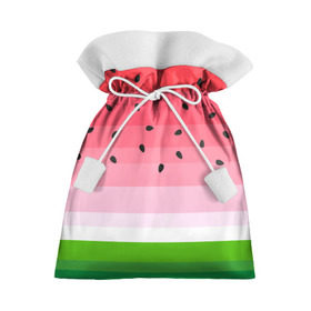 Подарочный 3D мешок с принтом Арбузик , 100% полиэстер | Размер: 29*39 см | Тематика изображения на принте: pattern | trend | арбуз | зеленый | косточки | красный | мода | патерн | паттерн | розовый | текстура | тренд | фрукт | ягода