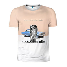 Мужская футболка 3D спортивная с принтом Lana Del Rey , 100% полиэстер с улучшенными характеристиками | приталенный силуэт, круглая горловина, широкие плечи, сужается к линии бедра | 
