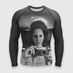 Мужской рашгард 3D с принтом Lana Del Rey ,  |  | lana del rey | лана дель рей