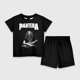 Детский костюм с шортами 3D с принтом Pantera 72 ,  |  | anselmo | darel | darell | darrel | darrell | dimebag | pantera | phil | ансельма | ансельмо | даймбег | даймбэг | дарел | дарелл | даррел | даррелл | даррэл | дарэл | дарэлл | пантера | фил