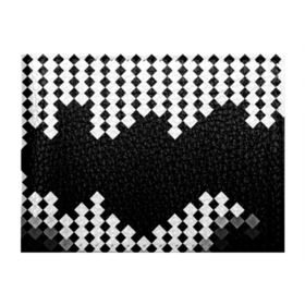 Обложка для студенческого билета с принтом Шахматная клетка , натуральная кожа | Размер: 11*8 см; Печать на всей внешней стороне | abstract | abstraction | block | tessera | абстракция | клетка | кубики | текстура