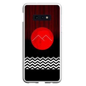 Чехол для Samsung S10E с принтом Twin Peaks , Силикон | Область печати: задняя сторона чехла, без боковых панелей | герои | детектив | драма | знаки | кино | сериал | сериаломан | серия | символы | твин пикс | третий сезон | фильм