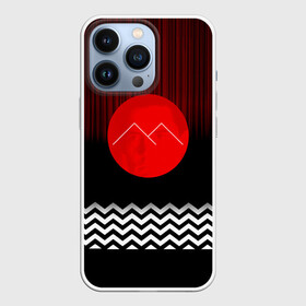 Чехол для iPhone 13 Pro с принтом Twin Peaks ,  |  | герои | детектив | драма | знаки | кино | сериал | сериаломан | серия | символы | твин пикс | третий сезон | фильм