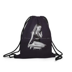 Рюкзак-мешок 3D с принтом Ariana Grande , 100% полиэстер | плотность ткани — 200 г/м2, размер — 35 х 45 см; лямки — толстые шнурки, застежка на шнуровке, без карманов и подкладки | ariana grande