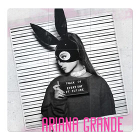 Магнитный плакат 3Х3 с принтом Ariana Grande , Полимерный материал с магнитным слоем | 9 деталей размером 9*9 см | 