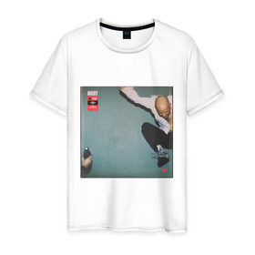 Мужская футболка хлопок с принтом Moby 2 , 100% хлопок | прямой крой, круглый вырез горловины, длина до линии бедер, слегка спущенное плечо. | moby | моби