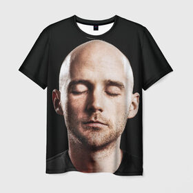 Мужская футболка 3D с принтом Moby , 100% полиэфир | прямой крой, круглый вырез горловины, длина до линии бедер | 