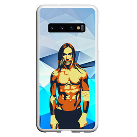 Чехол для Samsung Galaxy S10 с принтом iggy pop , Силикон | Область печати: задняя сторона чехла, без боковых панелей | fatality | kismet | rock | rock and roll | игги поп