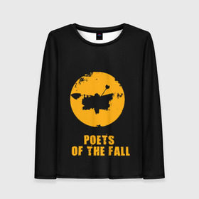 Женский лонгслив 3D с принтом poets of the fall , 100% полиэстер | длинные рукава, круглый вырез горловины, полуприлегающий силуэт | Тематика изображения на принте: poets of the fall | rock | альтернатива | музыка | поэты | рок | фины