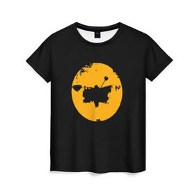 Женская футболка 3D с принтом POTF(LOGO BAND) , 100% полиэфир ( синтетическое хлопкоподобное полотно) | прямой крой, круглый вырез горловины, длина до линии бедер | poets of the fall | rock | альтернатива | музыка | поэты | рок | фины