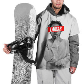 Накидка на куртку 3D с принтом Lamar , 100% полиэстер |  | Тематика изображения на принте: kendrick lamar | кендрик ламар | рэп. | хип хоп