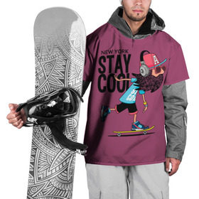 Накидка на куртку 3D с принтом Stay cool , 100% полиэстер |  | Тематика изображения на принте: baseball cap | beard | city | cool | extreme | headphones | hipster | movement | new york | skateboard | speed | sport | stay cool | крутой | скейтборд | хипстер