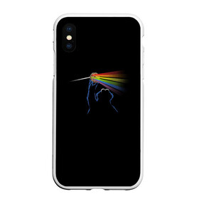 Чехол для iPhone XS Max матовый с принтом Pink Floyd Cookie Monster , Силикон | Область печати: задняя сторона чехла, без боковых панелей | монстр | печеньки | улица сезам