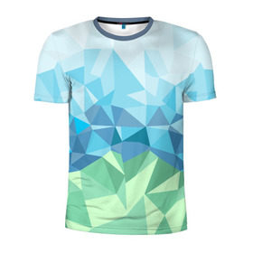 Мужская футболка 3D спортивная с принтом URAL polygonal , 100% полиэстер с улучшенными характеристиками | приталенный силуэт, круглая горловина, широкие плечи, сужается к линии бедра | Тематика изображения на принте: polygonal | yaaydesign | екатеринбург | поли | полигональный | россия | урал