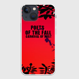 Чехол для iPhone 13 mini с принтом poets of the fall ,  |  | poets of the fall | rock | альтернатива | музыка | поэты | рок | фины