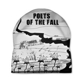 Шапка 3D с принтом Poets of the fall , 100% полиэстер | универсальный размер, печать по всей поверхности изделия | Тематика изображения на принте: poets of the fall | rock | альтернатива | музыка | поэты | рок | фины