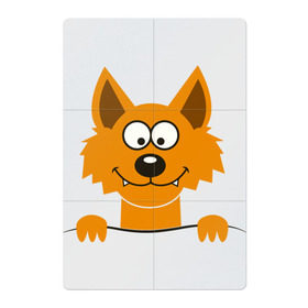 Магнитный плакат 2Х3 с принтом Хитрый лис , Полимерный материал с магнитным слоем | 6 деталей размером 9*9 см | animals | fox | животные | карман | лес | лис | лиса | милый | охота | охотник | хитрый