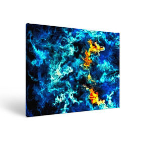 Холст прямоугольный с принтом Frozen abstraction , 100% ПВХ |  | Тематика изображения на принте: 3d | абстракция | волны | другие | краска | линии | оптические | полосы | прикольные | разводы | узоры | фрактал | цветные | яркие